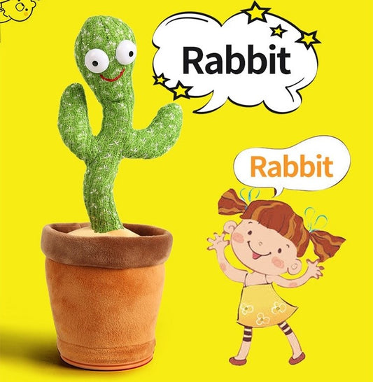 Cactus vorbitor si dansator din material textil