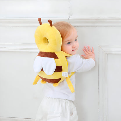 🐝 Perna de protecție pentru capul bebelușului – Model Albină