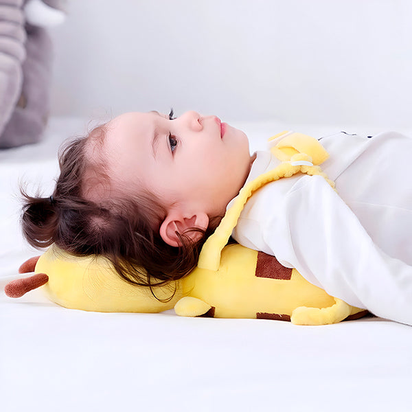 🐝 Perna de protecție pentru capul bebelușului – Model Albină