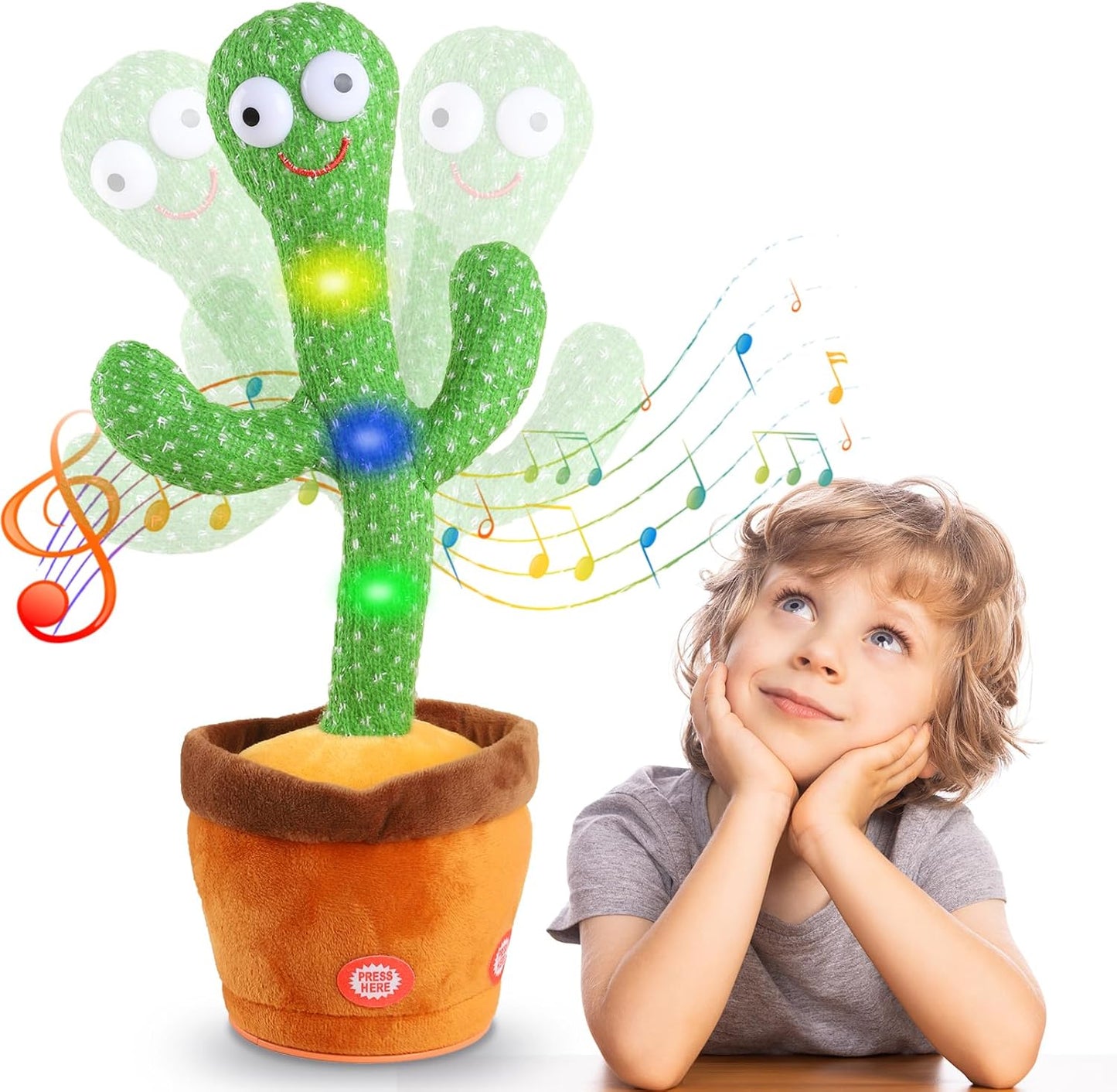 Cactus vorbitor si dansator din material textil