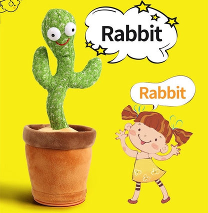 Cactus vorbitor si dansator din material textil